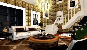 Second Life - Room, Living Room, Furniture