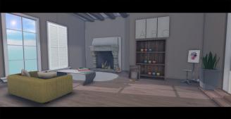 Second Life - Room, Living Room, Furniture