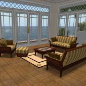 Second Life - Beach, Room, Living Room, Furniture