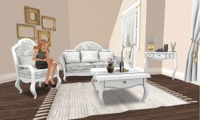 Second Life - Room, Living Room, Furniture