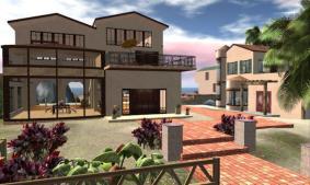 Second Life - Beach, House
