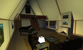 Second Life - Living Room, Furniture