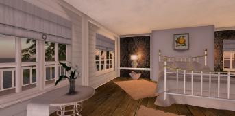 Second Life - Beach, Bedroom, Room