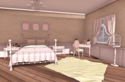 Second Life - Bedroom, Room
