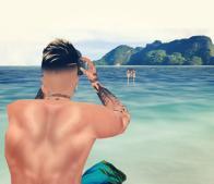 IMVU - Beach, Avatars